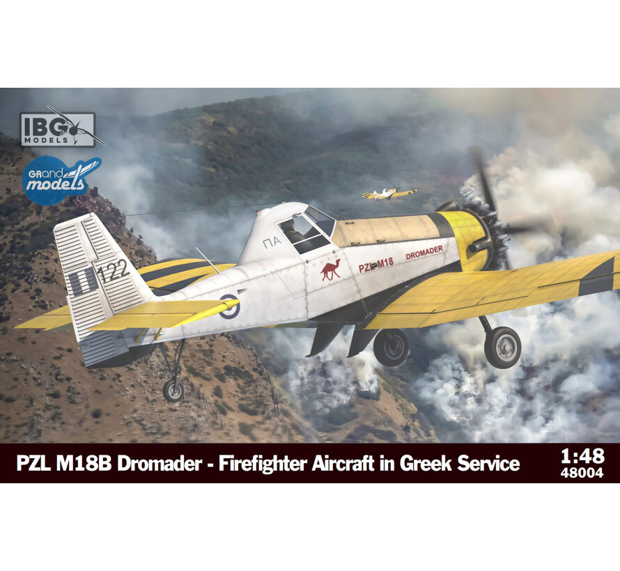 IBG PZL M18 Dromader - Firefighter Aircraft in Greek Service 1:48 New 2026