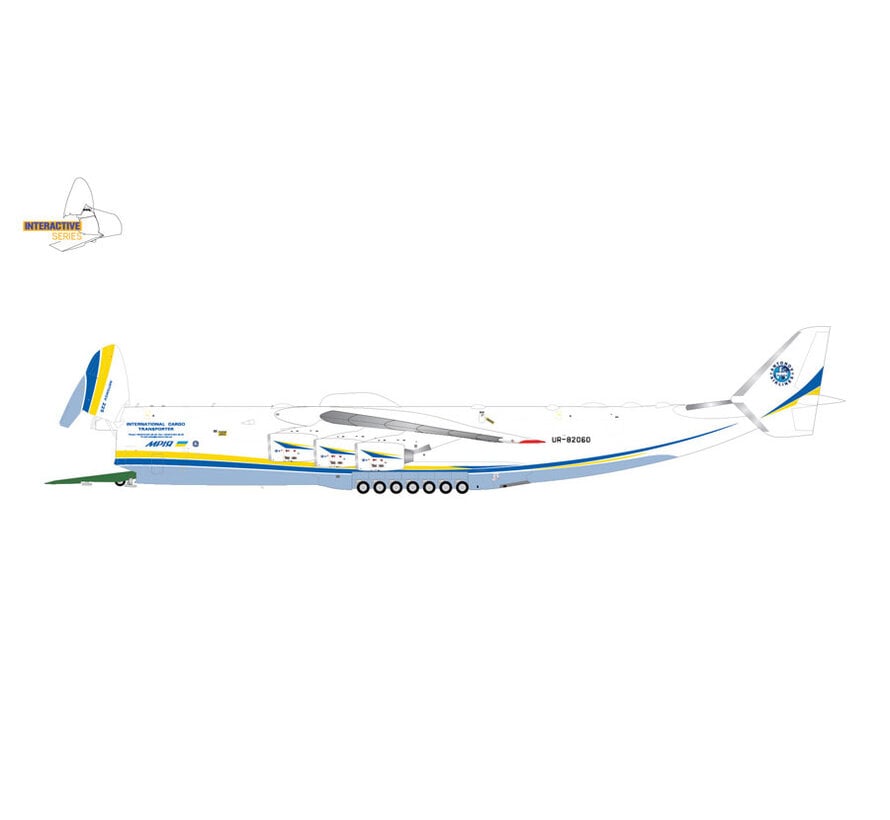 An225 Mriya Antonov Airlines UR-82060 1:400 Interactive Series *Pre-Order