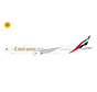 B777-300ER Emirates 2023 livery A6-EQH 1:400 flaps down +new arrival+