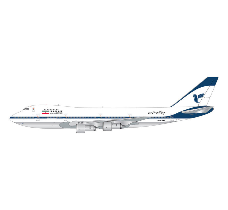B747-100B Iran Air EP-IAM 1:400 polished belly *New Arrival+