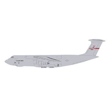 Gemini Jets C5A Galaxy U.S. Air Force West Virginia Air National Guard ANG  Martinsburg 68-0222 grey 1:400 *Pre-Order