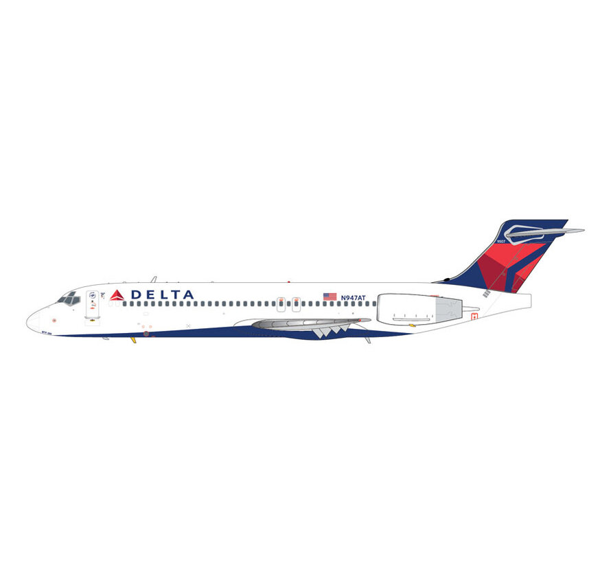 B717-200 Delta Air Lines 2007 livery N947AT 1:200 +New Arrival+