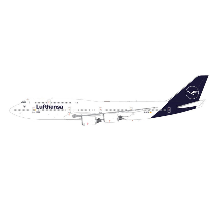 B747-8I Lufthansa D-ABYA current livery 1:200