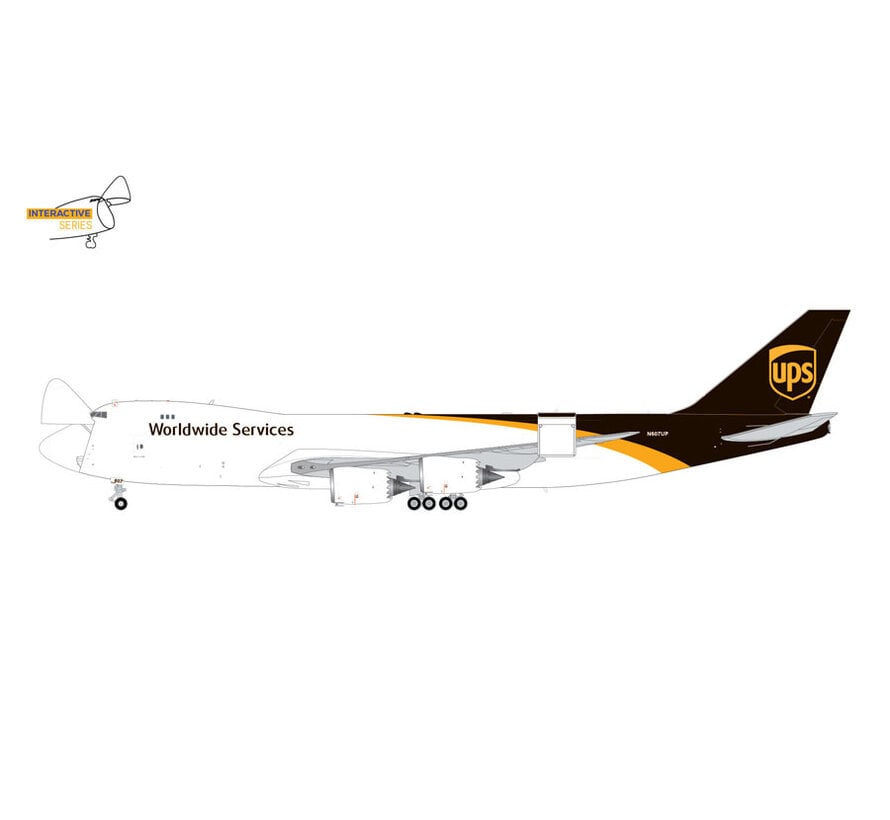 B747-8F UPS N607UP Interactive Series 1:200 *Pre-Order