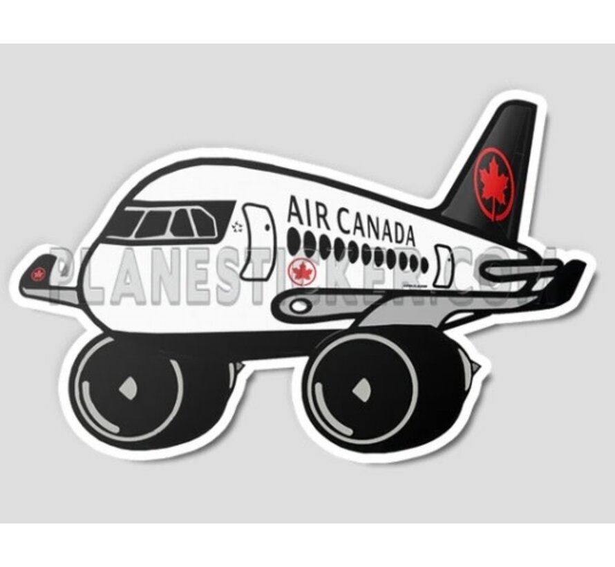 Sticker Air Canada A330 Die Cut 3"