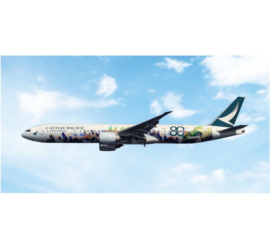 B777-300ER Cathay Pacific Spirit of Hong Kong 80th Anniversary B-KQU 1:400 +pre-order+