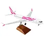 B737-8 MAX Swoop 1:100 with wood stand & gear