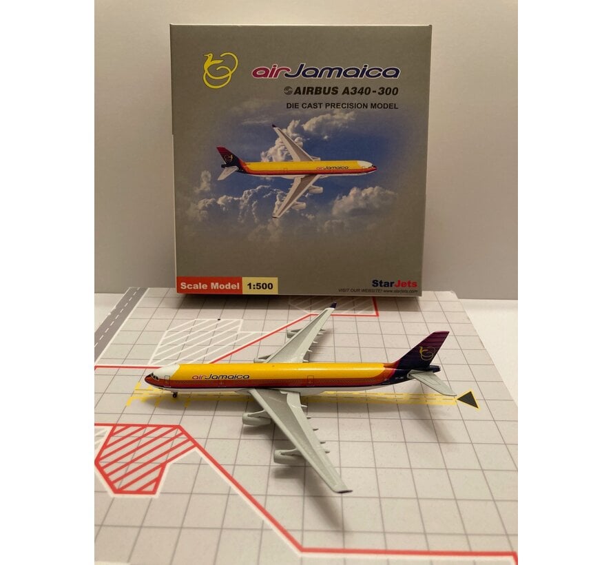 Starjets A340-300 Air Jamaica 6Y-JMC 1:500**Collection sale**
