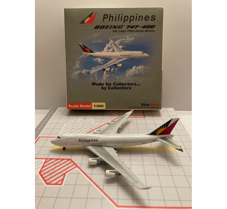 Starjets B747-400 Phillipine N751PR 1:500**Collection sale**