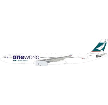 InFlight A330-300 Cathay Pacific Oneworld B-HLU 1:200 with stand