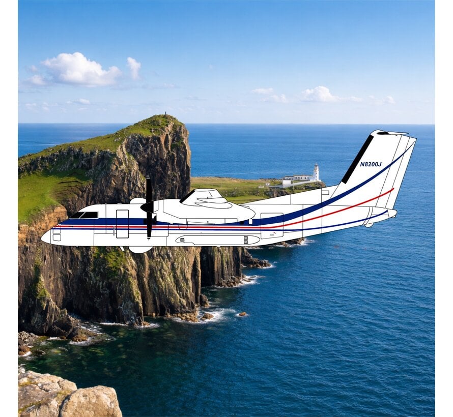 Dash-8-Q200 United States Special Operations Command N8200J 1:400 (V2) +PRE-ORDER+