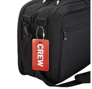 CREW Luggage Tag with Metal Strap