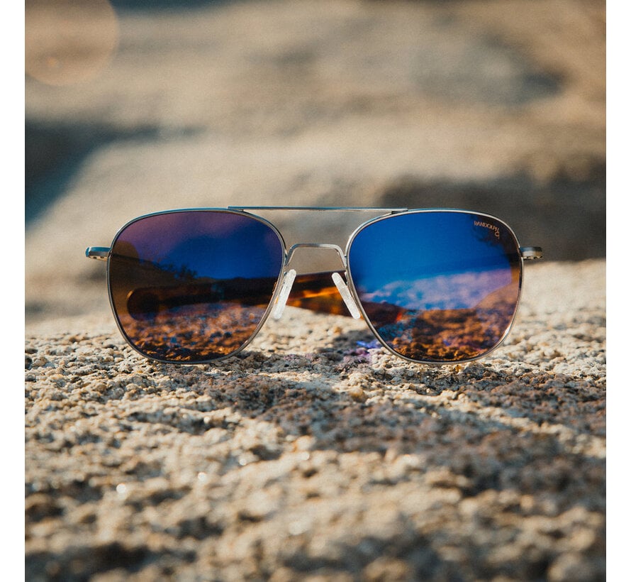 Aviator Driveworks Satin Gunmetal & Le Mans Blue