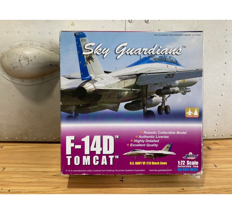 WITTY F14D USN VF-213 'Black Lions' 1:72**Collection sale**