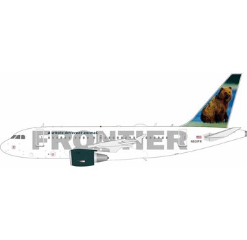 InFlight A318 Frontier Airlines bear tail N801FR 1:200 +PRE-ORDER+