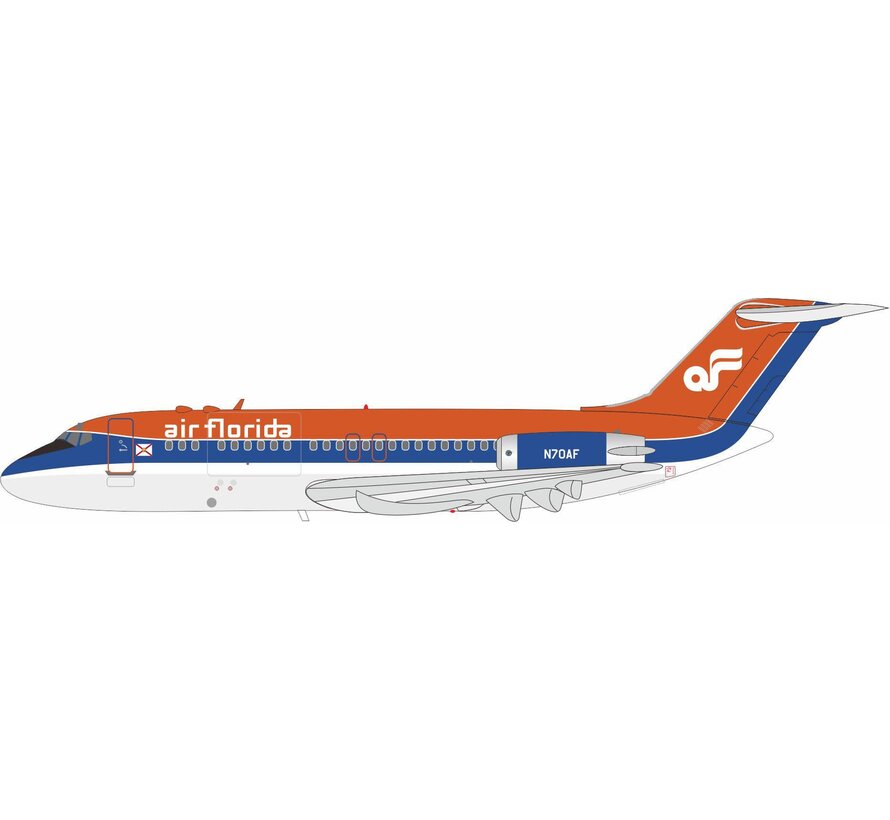 DC9-15RC Air Florida N70AF 1:200+PRE-ORDER+