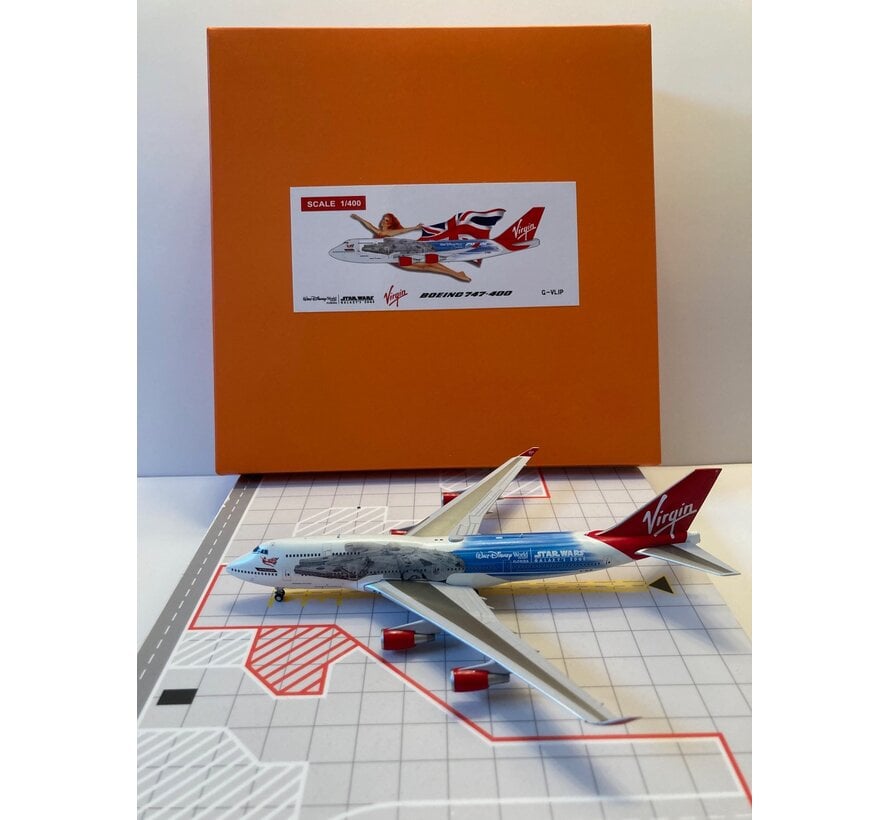 B747-400 Virgin Atlantic Star Wars  G-VLIP 1:400 **Collection sale**
