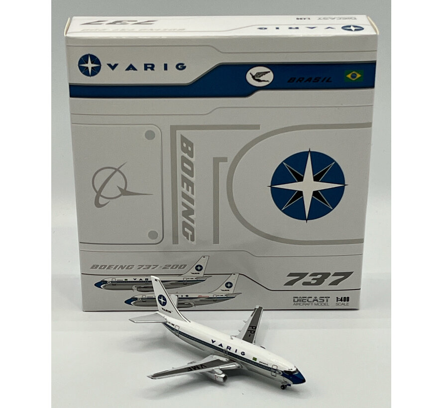 B737-200 Varig PP-VME 1:400 polished +New arrival+