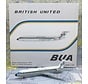 BAC111-500 British United G-AWYV 1:200 **Collection sale**