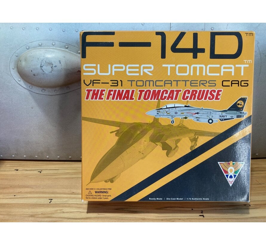 F14D VF-31 'Tomcatters' CAG Final Tomcat Cruise 1:72**Collection sale**[used]