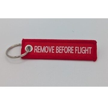 Remove Before Flight Keychain Mini 2cm x 7.7 cm
