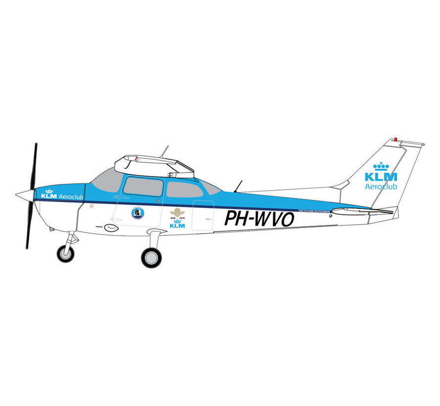 Cessna 172P KLM Aeroclub PH-WVO 1:72