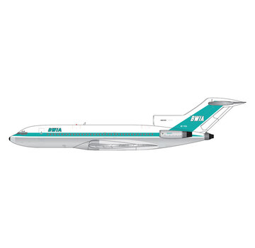Gemini Jets B727-100 British West Indian A/W 9Y-TCO 1960s livery, polished belly 1:400 *Pre-Order
