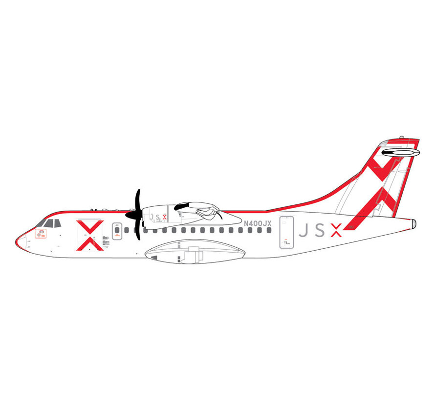 ATR 42-600 JSX N400JX  1:400