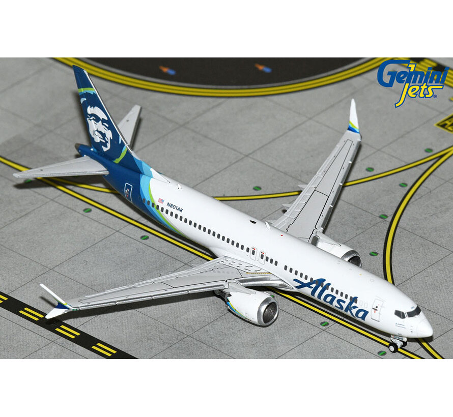 B737-8 MAX Alaska Airlines N801AK 1:400 **Collection sale**