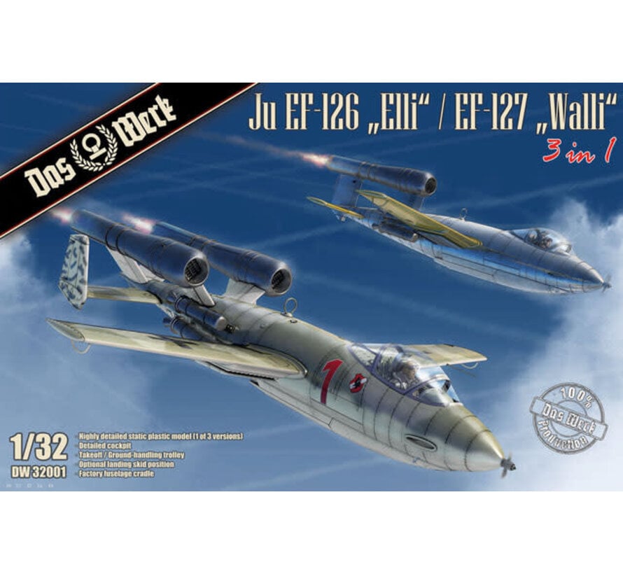 DAS WERK Junkers Ju EF-126 'Elli' / EF-127 'Walli' (3 in 1) 1:32