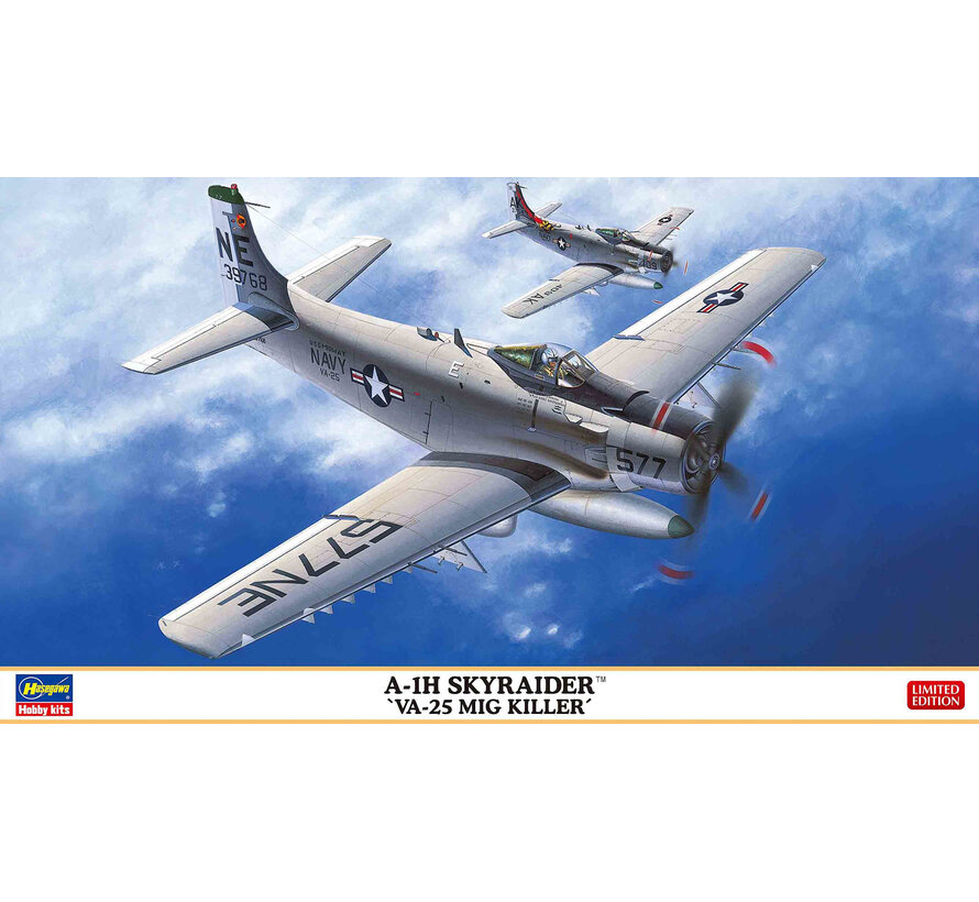 A-1H Skyraider "VA-25 Mig Killer" 1:72 New 2026