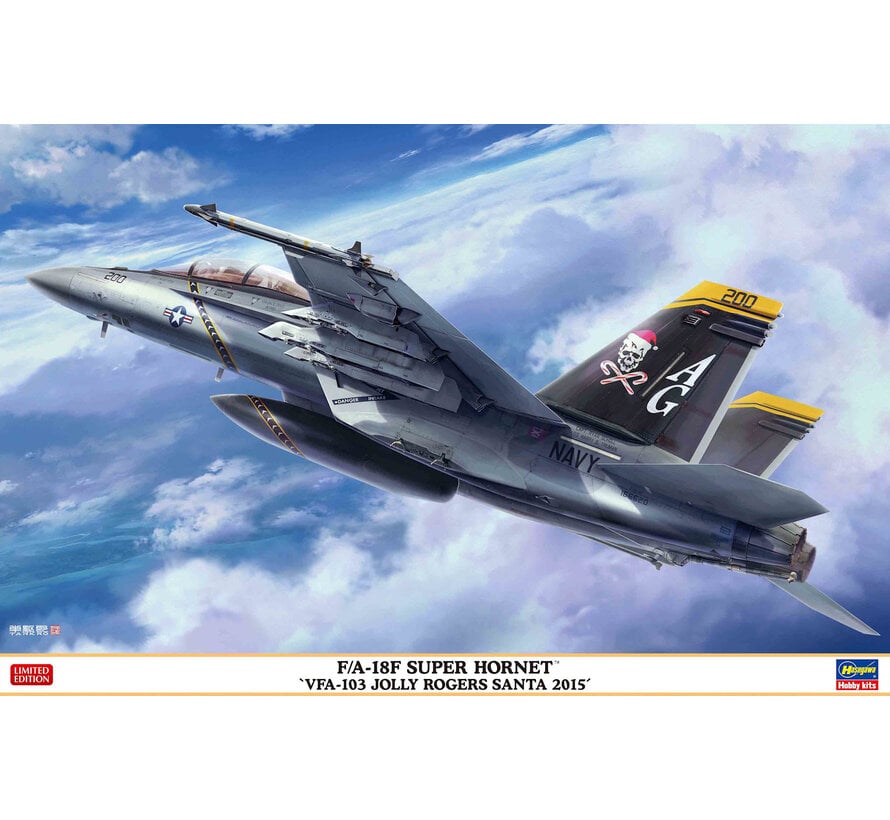 F18F Super Hornet "VFA-103 Jolly Rogers Santa 2015" 1:48