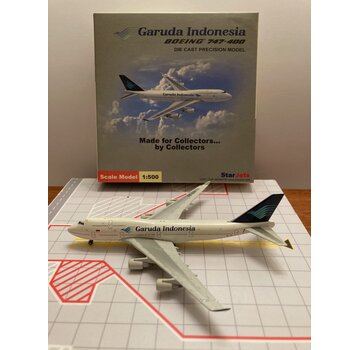Starjets B747-400 Garuda PK-GSI 1:500**Collection sale**