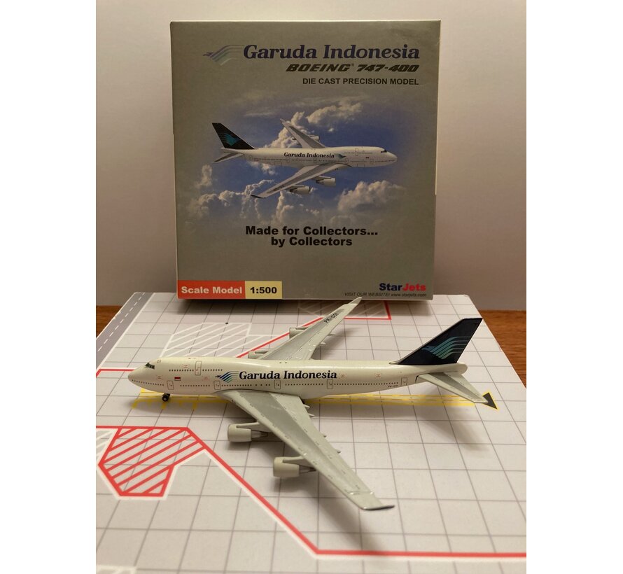 Starjets B747-400 Garuda PK-GSI 1:500**Collection sale**