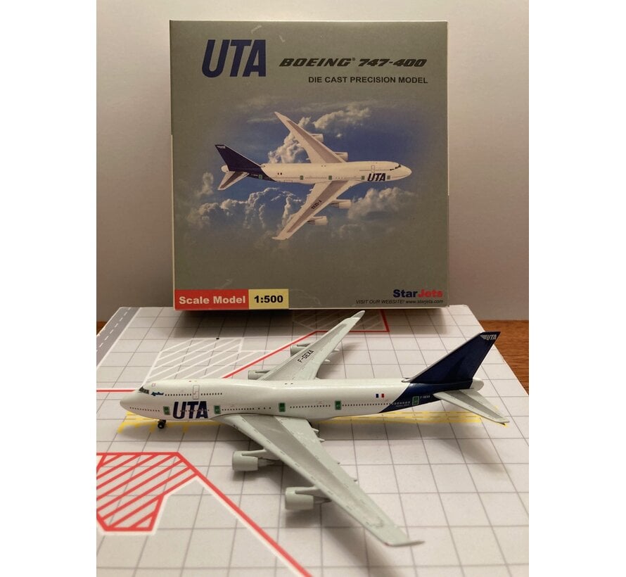 Starjets B747-400 UTA F-GEXA 1:500**Collection sale**