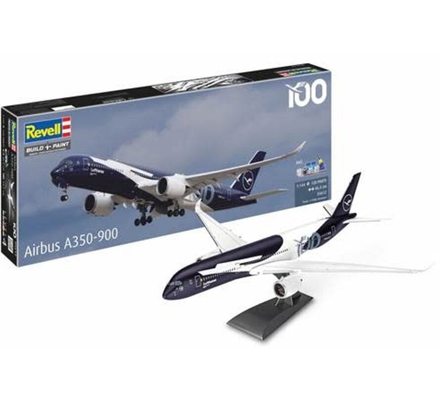A350-900 Lufthansa 100 Years 1:144 LUFTHANSA 100 YEARS ANNIVERSARY GIFT SET