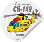 Plane Sticker Sticker RCAF CH-149 Cormorant