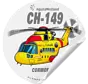Sticker RCAF CH-149 Cormorant