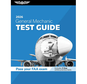 ASA - Aviation Supplies & Academics General Mechanic Test Guide 2026