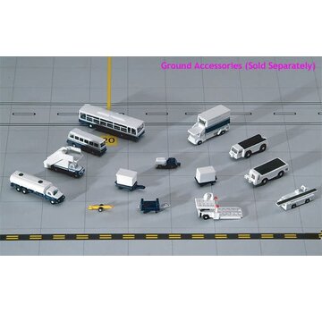 Gemini Jets Ground Accessories 14 Pc 1:400 Bus, Airstairs, etc.