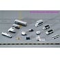 Ground Accessories 14 Pc 1:400 Bus, Airstairs, etc.