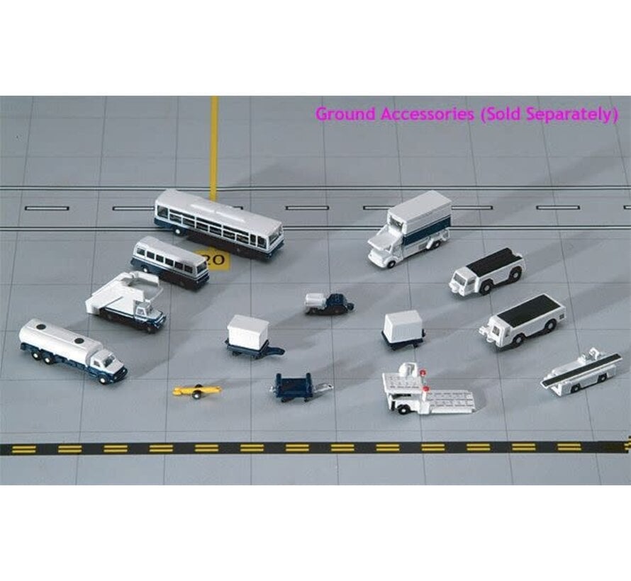 Ground Accessories 14 Pc 1:400 Bus, Airstairs, etc.