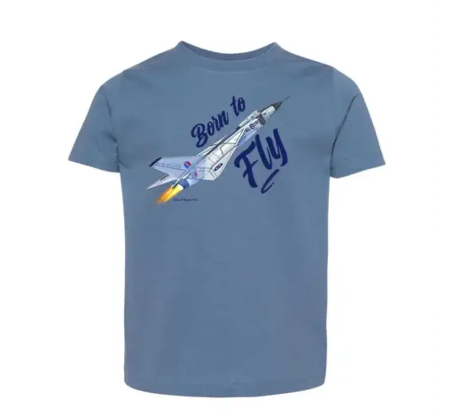 Born To Fly Avro Arrow Toddler Tee