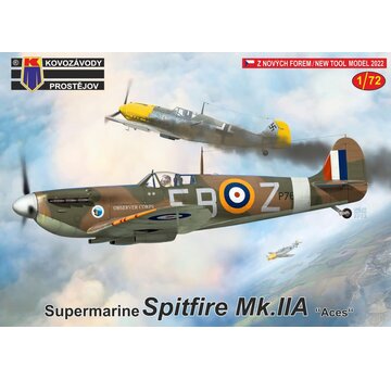 KP Models Spitfire Mk.IIA 'Aces' re-tooled kit 1:72