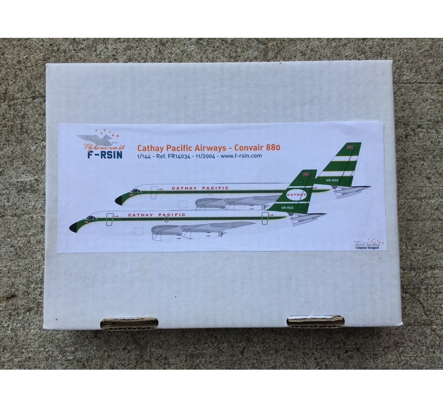 FRSIN CV880 CATHAY PACIFIC 1:144**Discontinued**[Resin model kit]