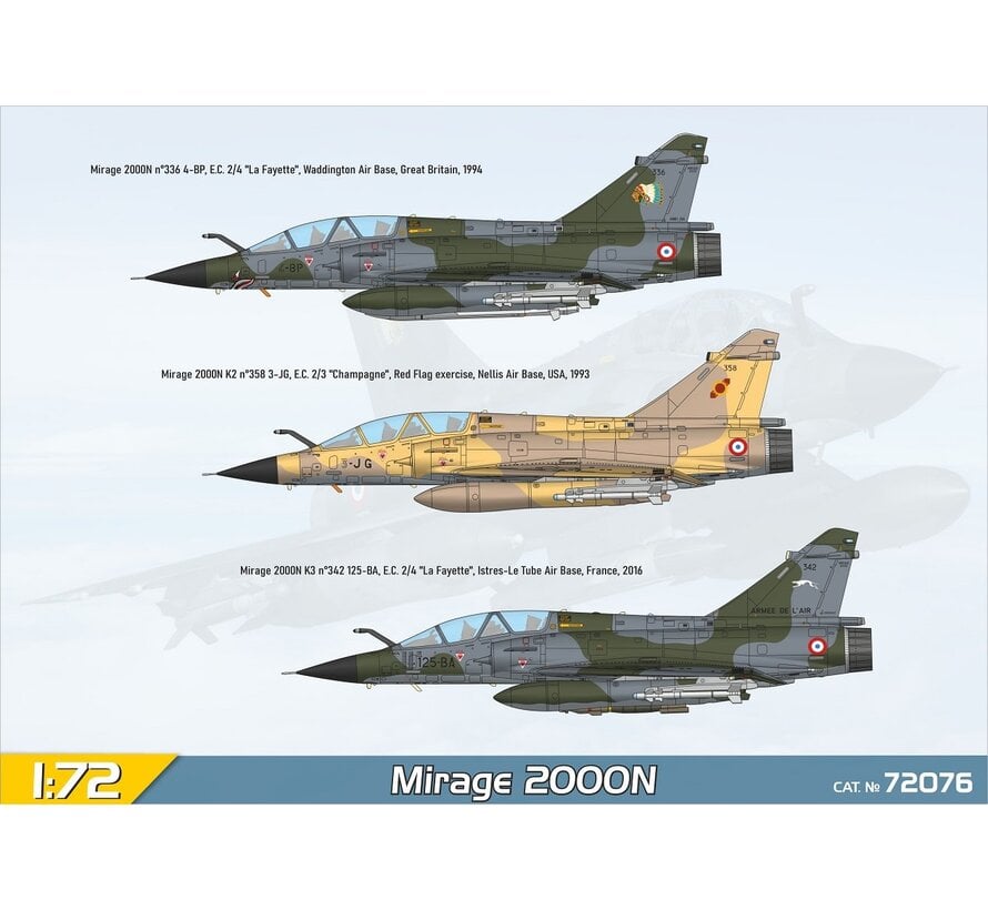MODELSVIT Mirage 2000N with ASMP missile 1:72 New 2026