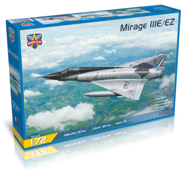 MODELSVIT Mirage IIIE/EZ fighter-bomber 1:72 New 2026