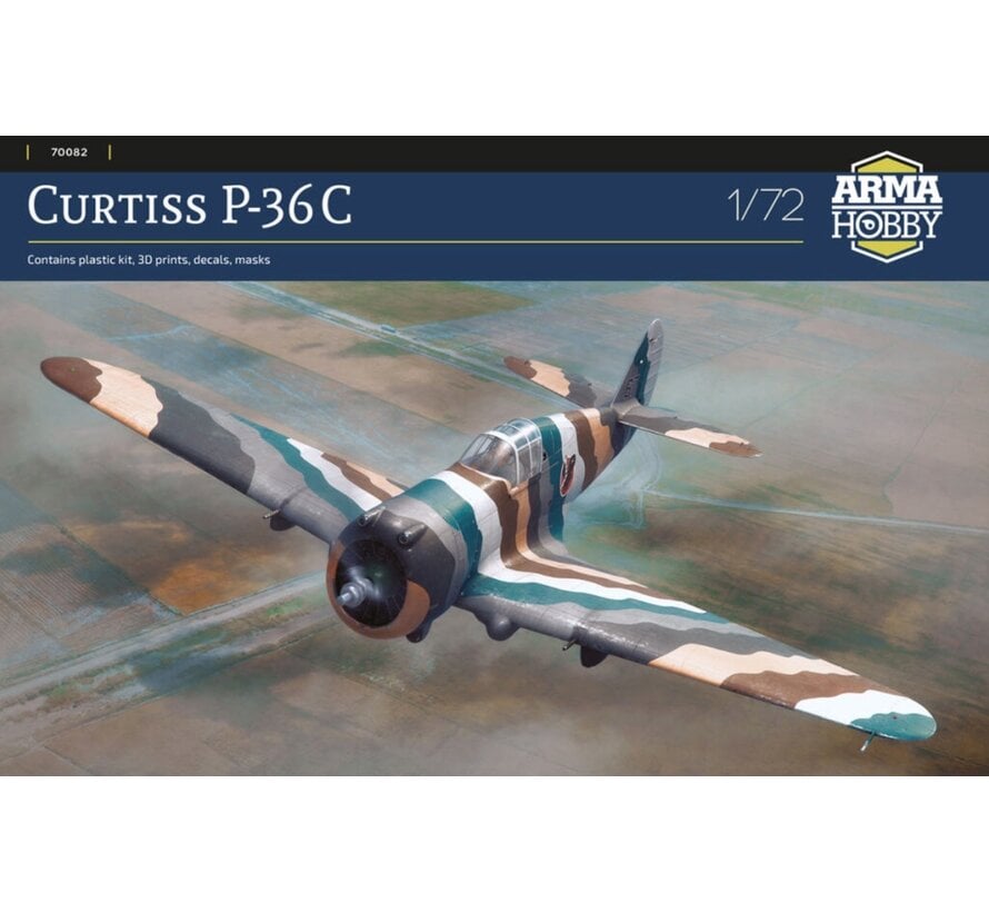 Curtiss P-36C 1:72 New 2026