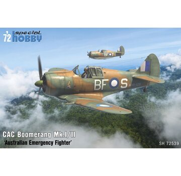 Special Hobby CAC CA.13 Boomerang 'Australian Emergency Fighter' 1:72 New 2026