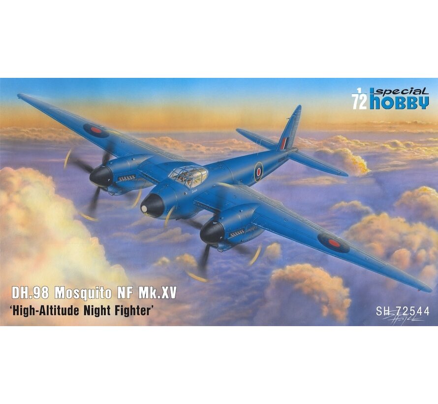 DH.98 Mosquito NF Mk.XV 'High-Altitude Night Fighter' 1:72 New 2026